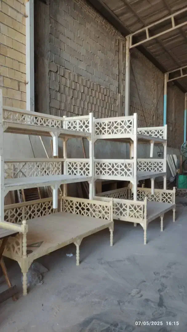 تخت چوبی سنتی|تخت و سرویس خواب|دزفول, |دیوار