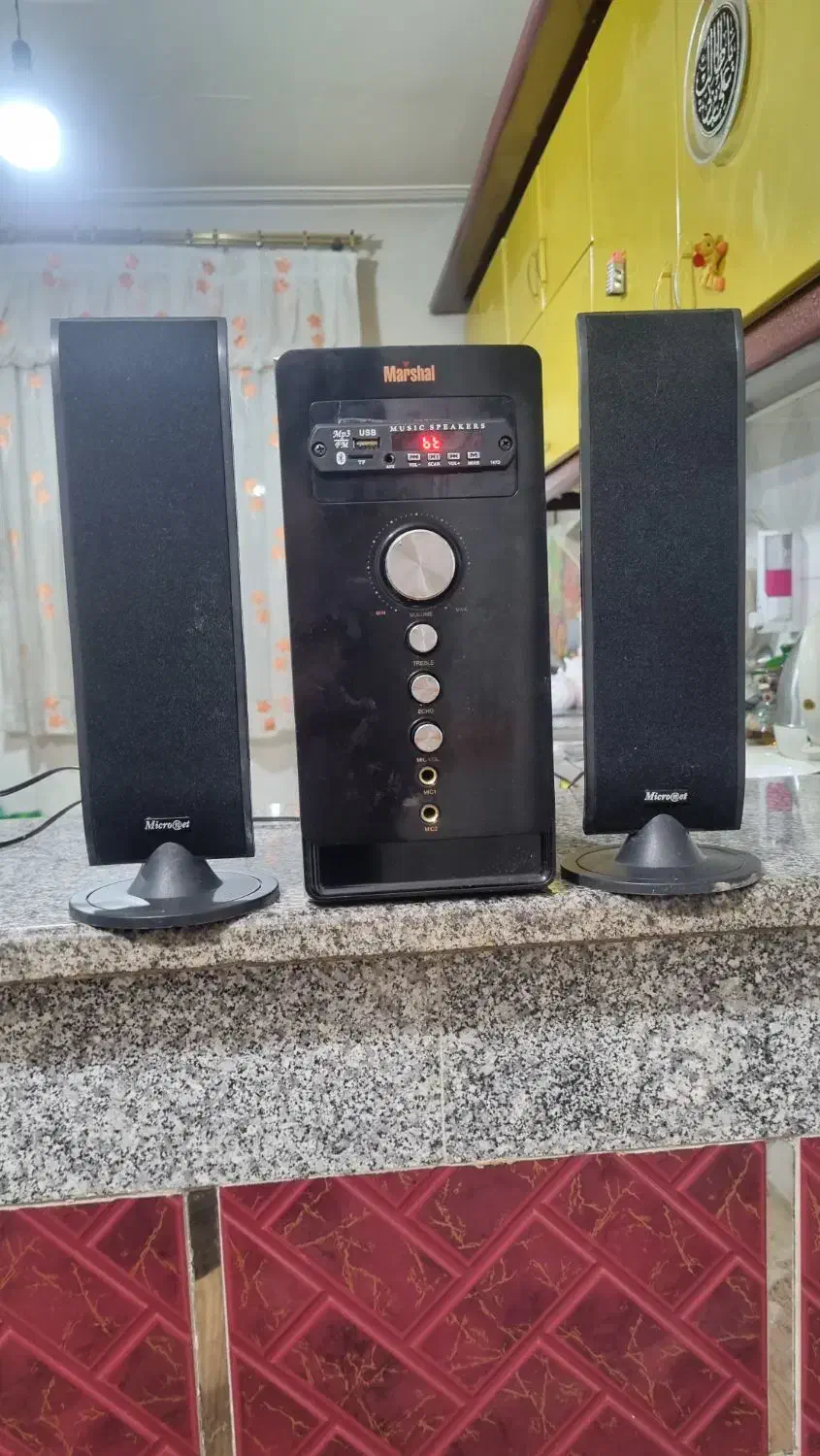 اسپیکر فلشخور بلوتوث دار|سیستم صوتی خانگی|همدان, |دیوار