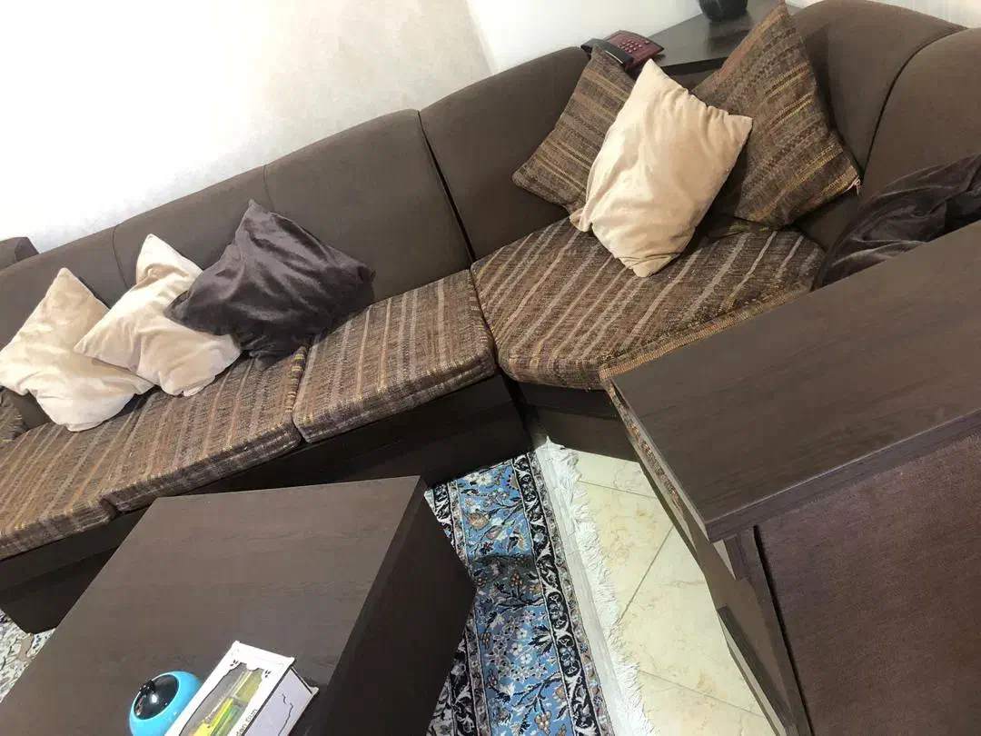 مبل 8 نفره|مبلمان خانگی و میز عسلی|تهران, حشمتیه|دیوار