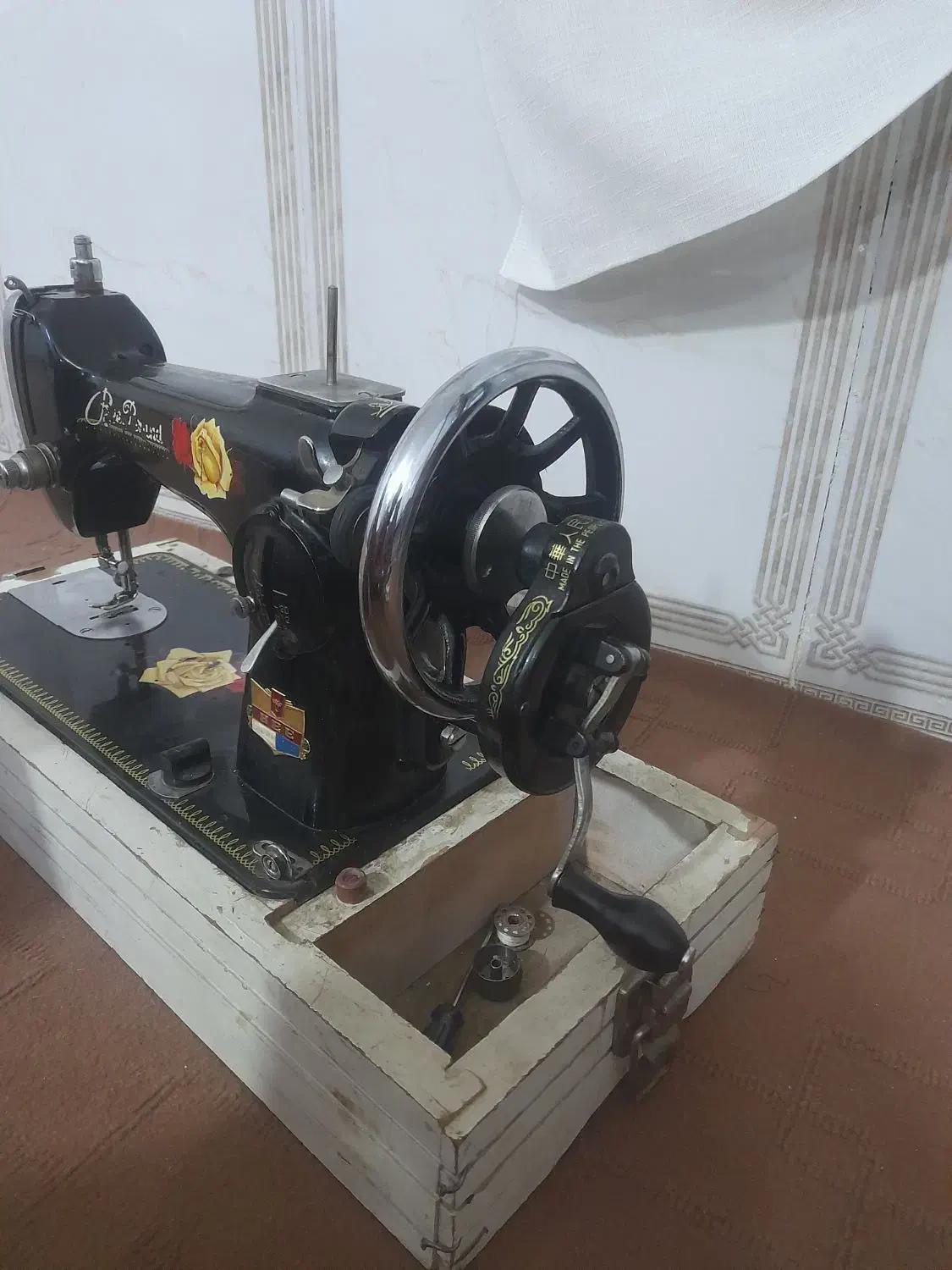 چرخه خیاطیدستی درحدنو|چرخ خیاطی و ریسندگی|مشهد, همت آباد|دیوار