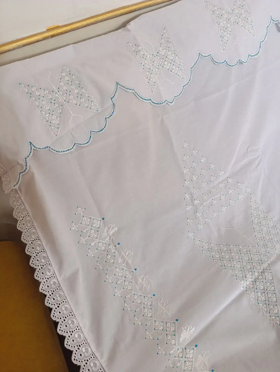 سرویس جهیزیه عروس،دست دوزی شده|سرویس روتختی|اصفهان, سودان|دیوار