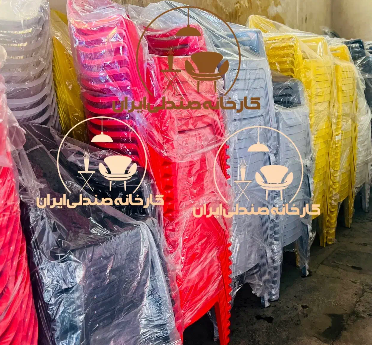 صندلی پلاستیکی مدل ابراه کارخانه تهران وسراسرایران|میز و صندلی غذاخوری|تهران, نازی‌آباد|دیوار