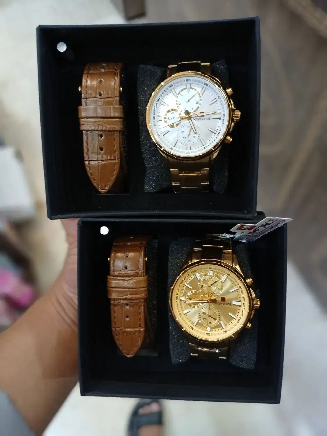 ساعت مچی نیوی فورس اورجینال با بند اضافه کد 9089|ساعت|یزد, |دیوار