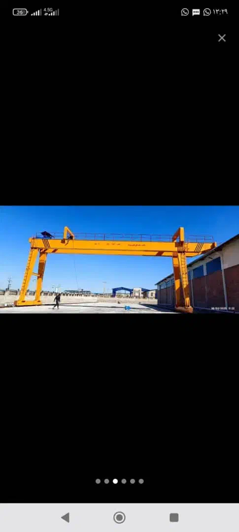 ساخت ونصب جرثقیل سقفی ودروازای با وینچ بلغاری|خدمات پیشه و مهارت|باقرشهر, |دیوار