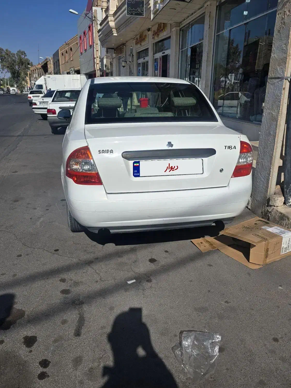 تیبا صندوق دار مدل ۴۰۱|خودرو سواری و وانت|بم, |دیوار