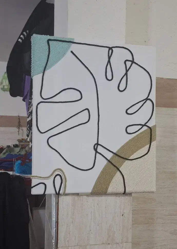 تابلو مکرومه|تابلو، نقاشی، عکس|خرم‌آباد, |دیوار