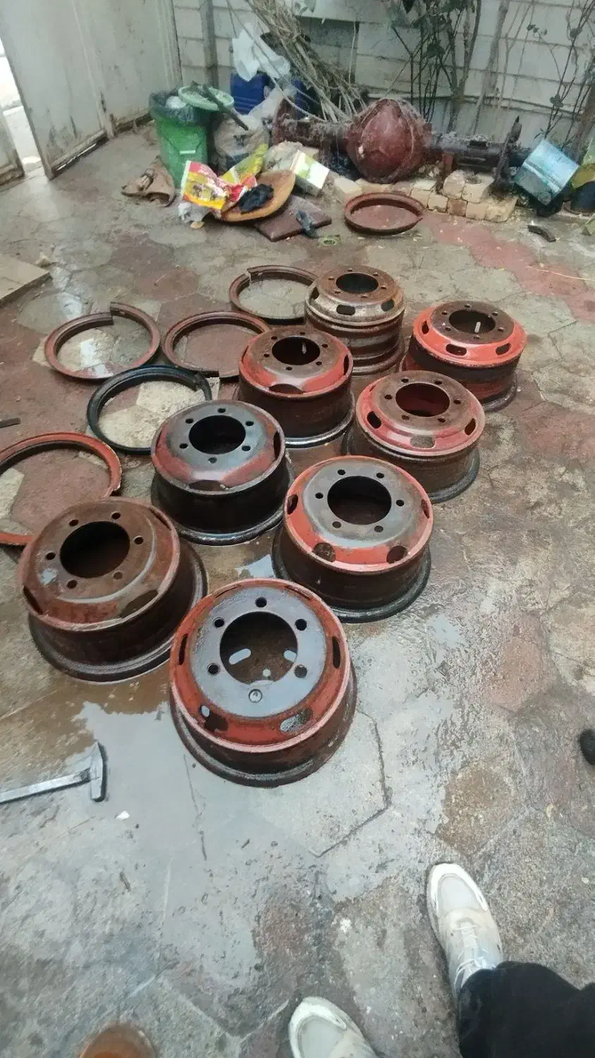 رینگ خاور همراه بچه رینگ|قطعات یدکی و لوازم جانبی|قنوات, |دیوار