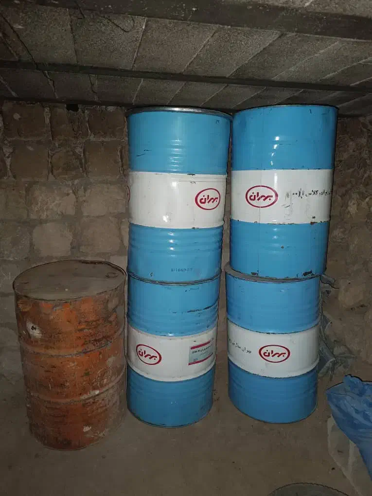 بشکه فلزی 220 لیتری نو|مصالح و تجهیزات ساختمان|منج, |دیوار