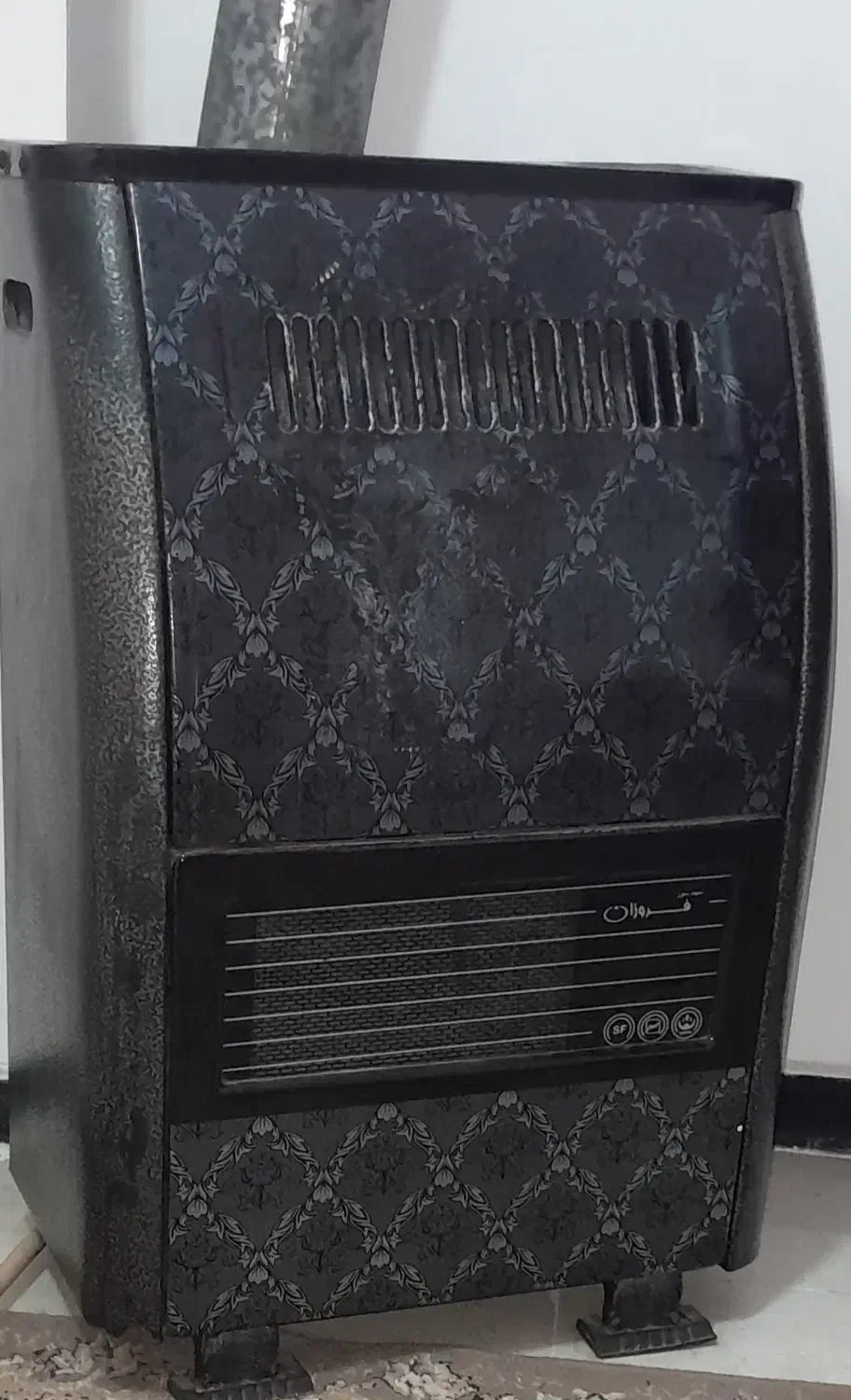 بخاری گاز ۹هزار|بخاری، هیتر، شومینه|لاهیجان, آهندان|دیوار