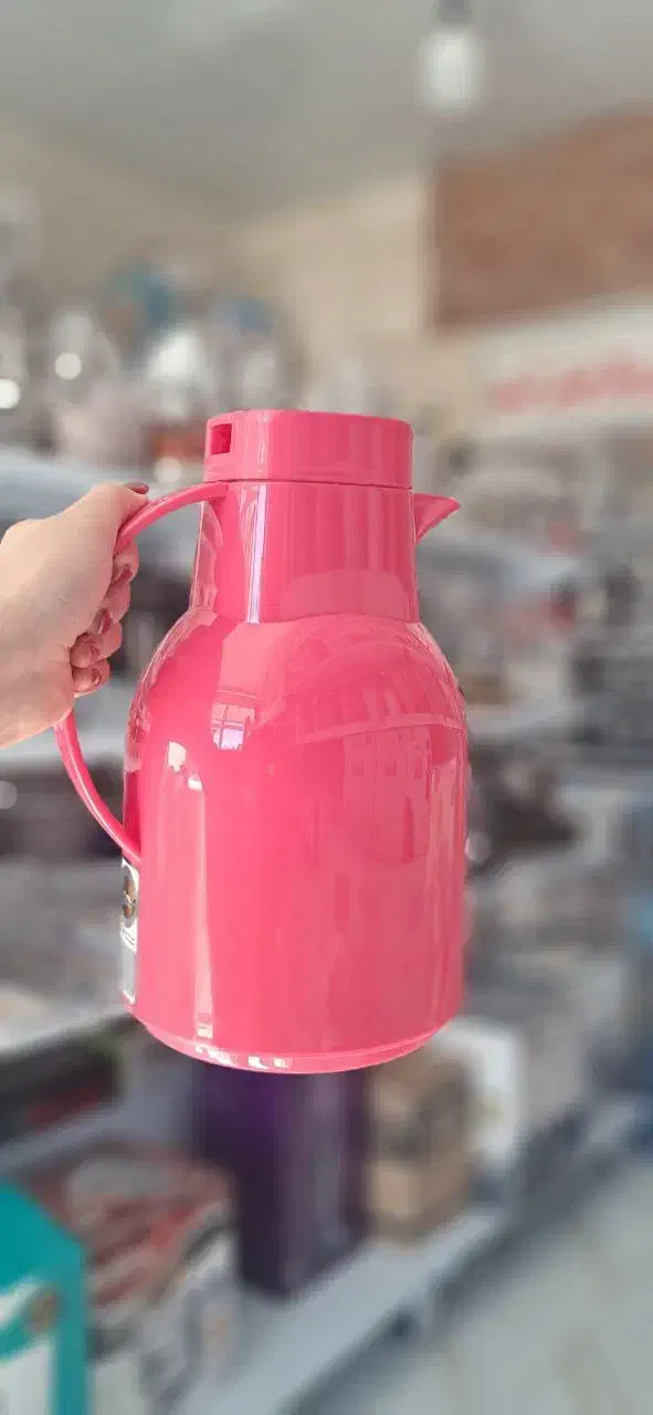 فلاکس رنگی یک لیتر|قوری، کتری، قهوه‌ساز دستی|قزوین, |دیوار