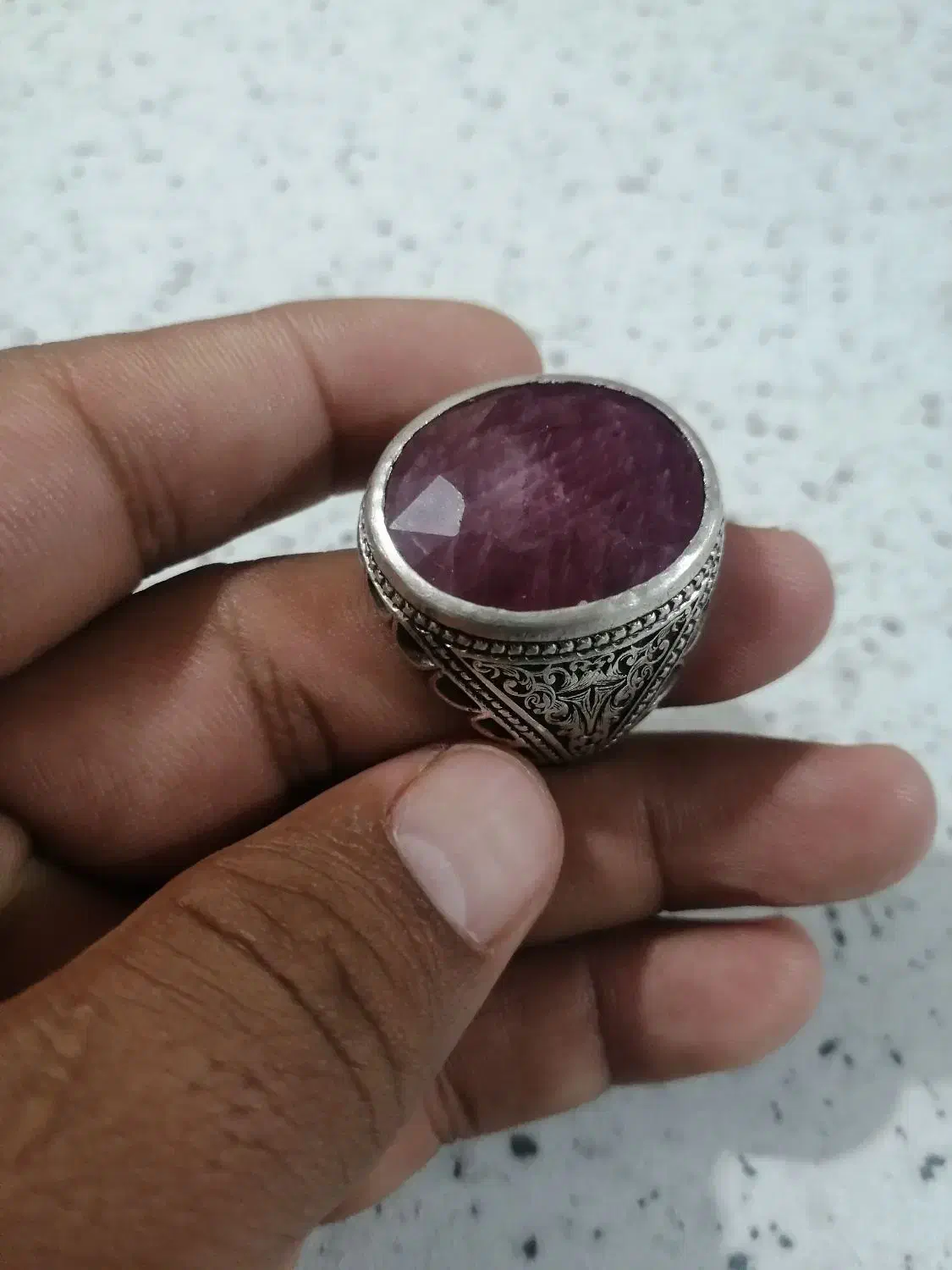 انگشتر یاقوت افریقایی|جواهرات|قم, شهر قائم|دیوار