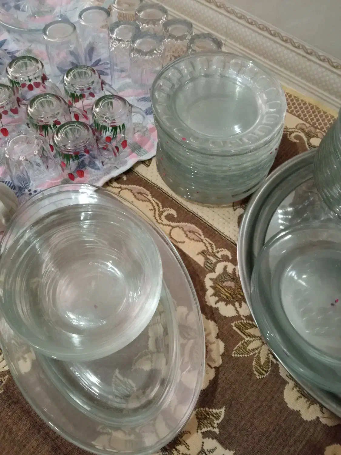 ظروف انگشتی فرانسه و ایرانی|ظروف سرو و پذیرایی|پاکدشت, پاکدشت (مامازند)|دیوار