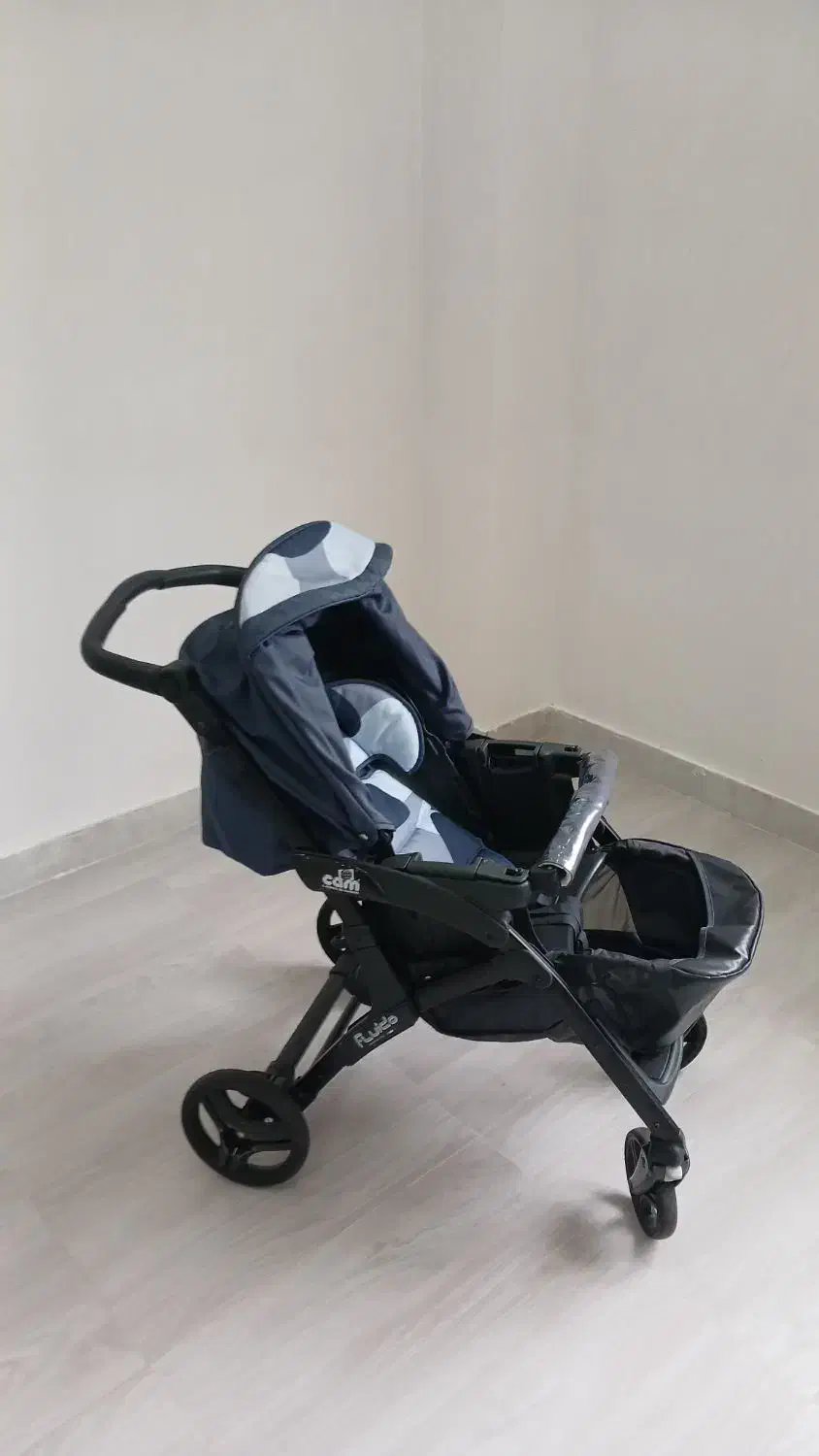 کالسکه و کریر و کریکات CAM ایتالیا مدل Fluido|کالسکه و لوازم جانبی|رشت, گلسار|دیوار