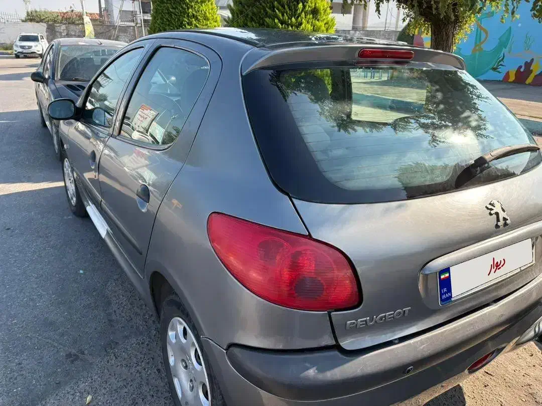 پژو۲۰۶تیپ پنج|خودرو سواری و وانت|نوشهر, |دیوار