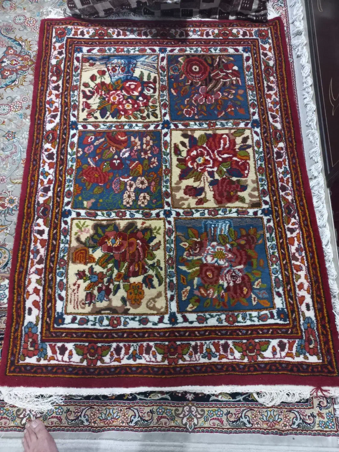 قالیچه نو|فرش|شهرکرد, |دیوار