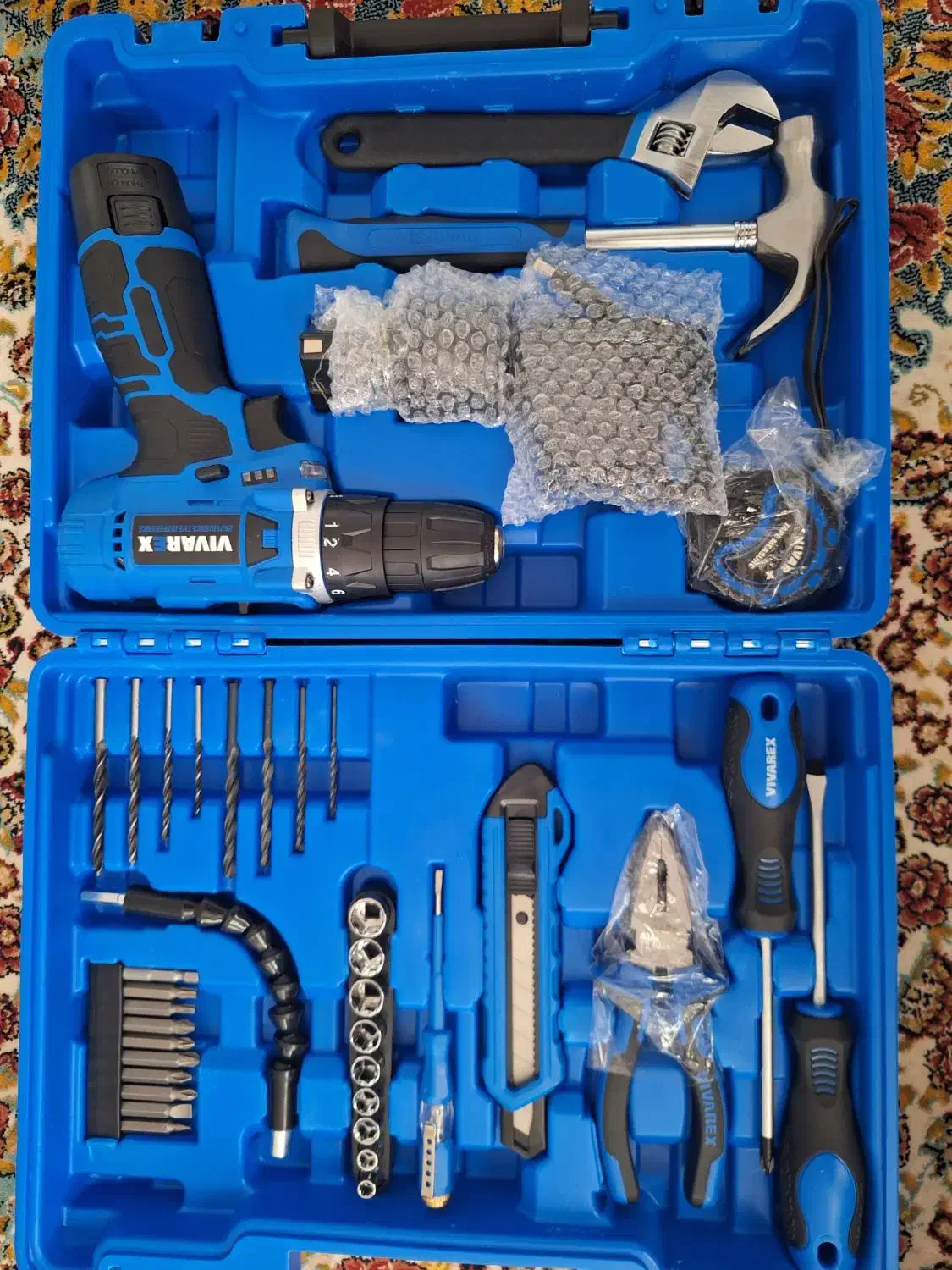 کیت کامل دریل شارژی اصلی|ابزارآلات|سیرجان, |دیوار