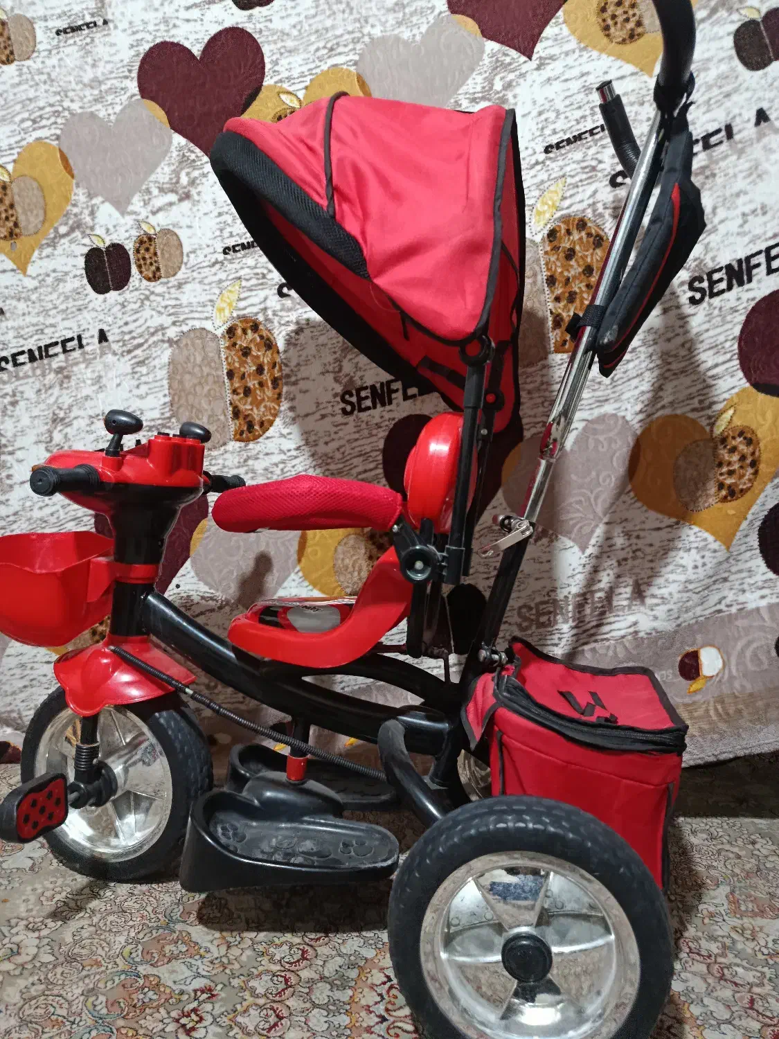 سه چرخه|اسباببازی بچه|شیراز, فرگاز|دیوار