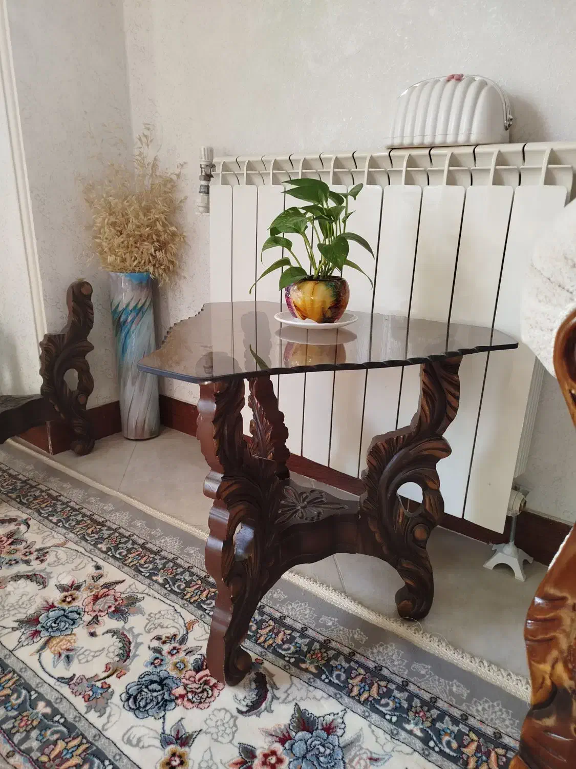 میز جلو مبلی و دو تا عسلی|مبلمان خانگی و میز عسلی|شهریار, شهرک شاهد|دیوار