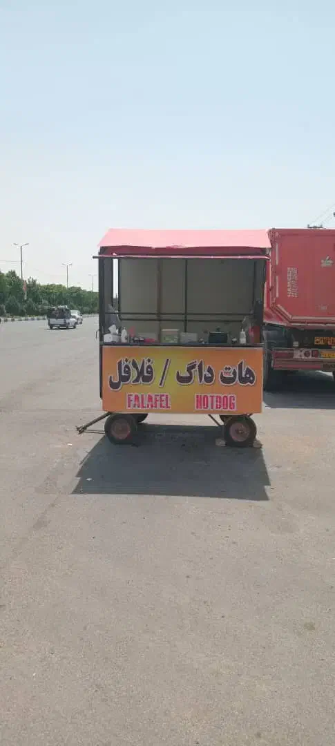 فروش گاری فلافل آماده به کار کاملا سالم|کافیشاپ و رستوران|رباطکریم, رباطکریم|دیوار