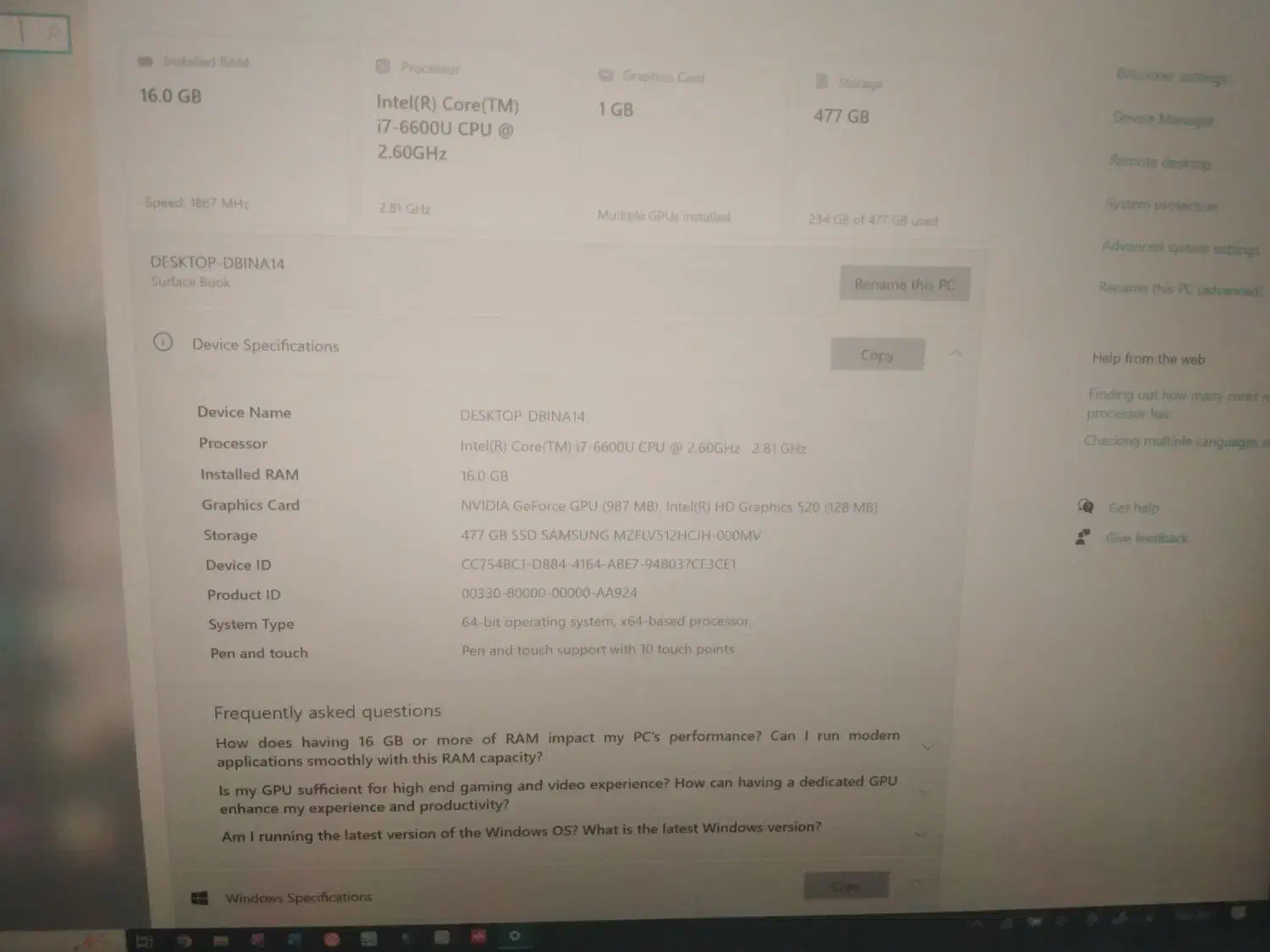 لب تاپ سورفیس بوک ۱ book تبلت شو|رایانه همراه|قم, انسجام|دیوار