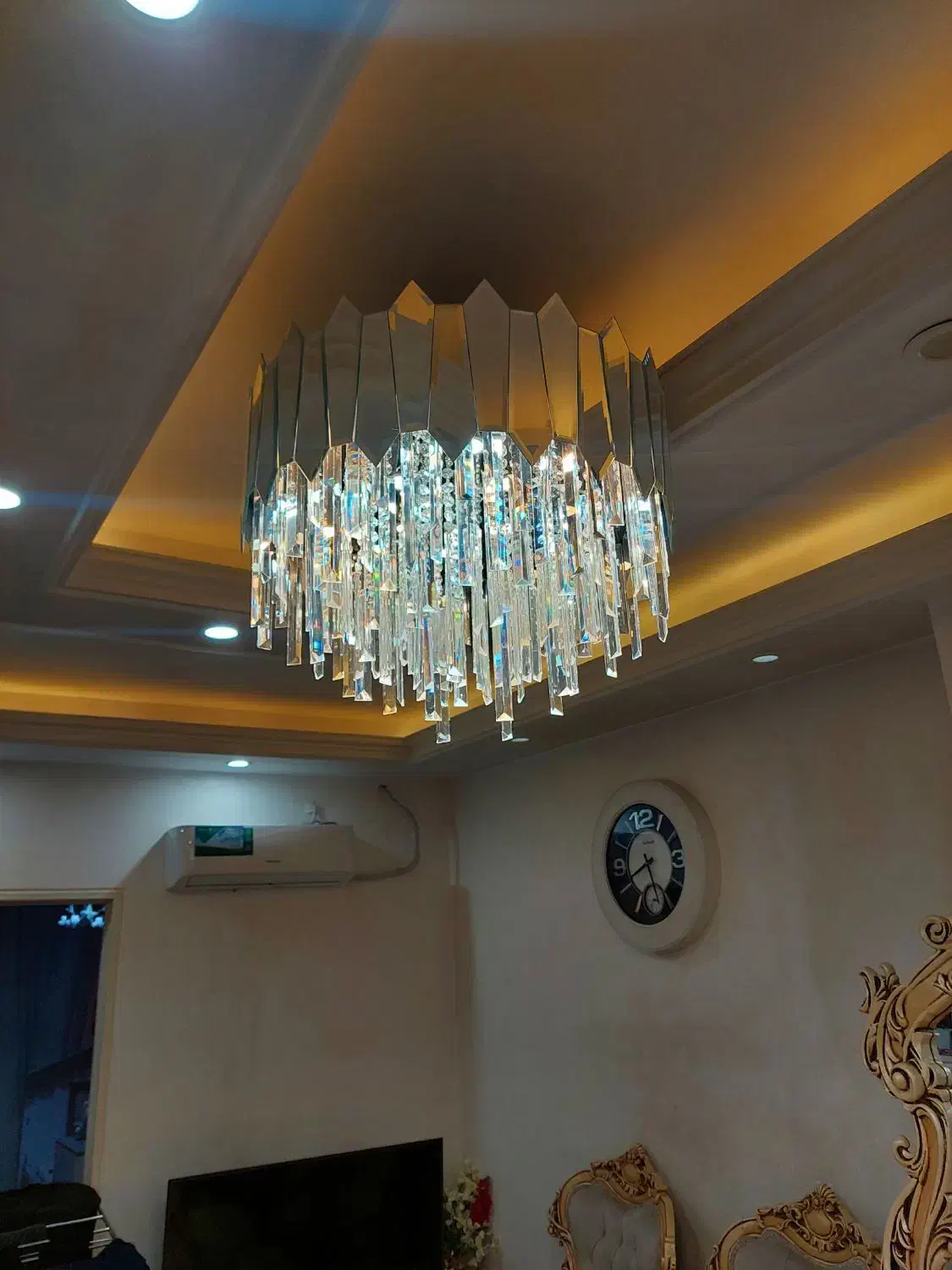 لوستر آینه ای|لوستر و چراغ آویز|اسلام‌شهر, زرافشان|دیوار