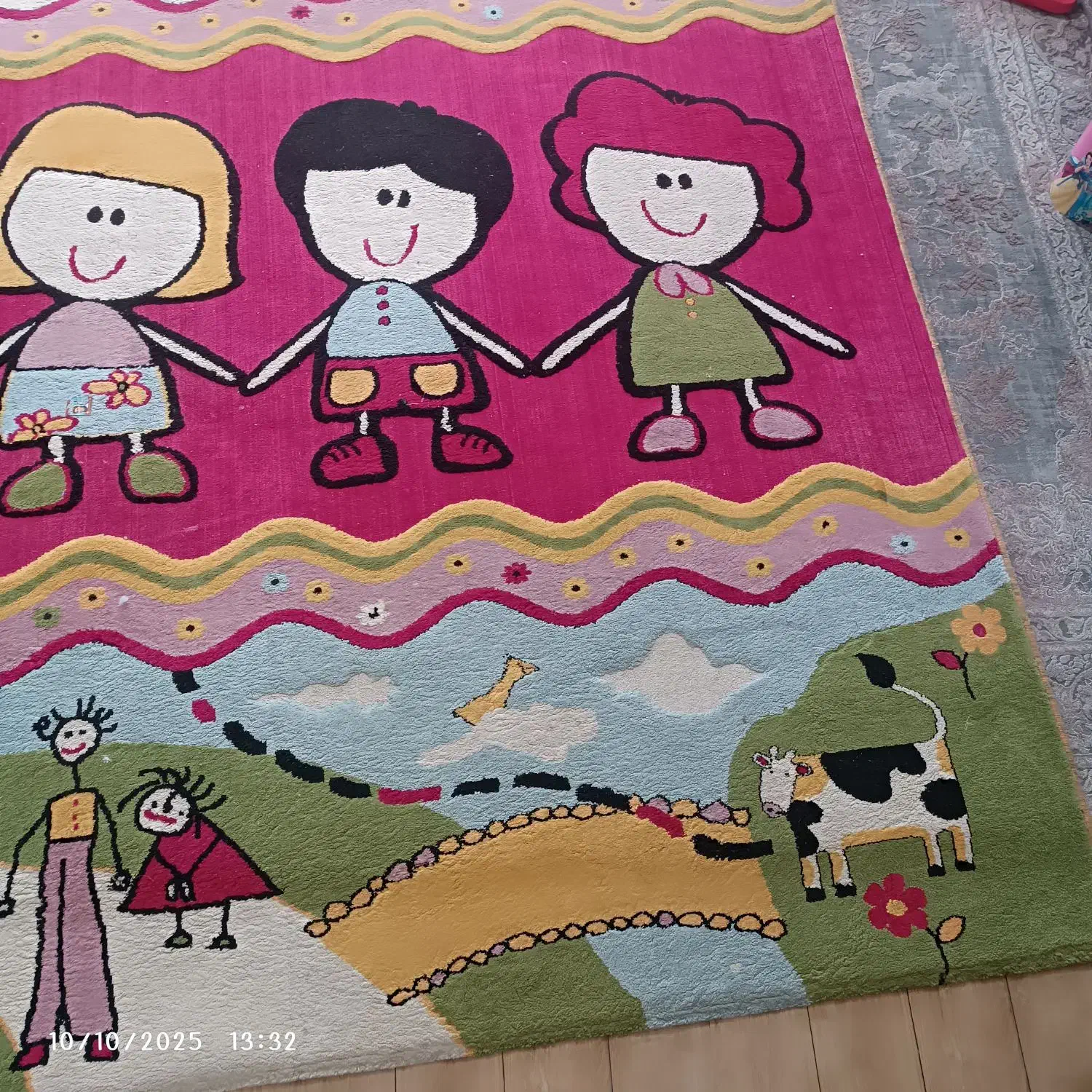 فرش اتاق کودک|فرش|جم, |دیوار