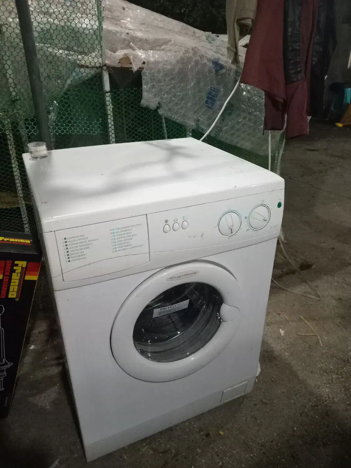 ماشین لباسشویی فیگلیم ایتالیایی ۵ کیلویی|ماشین لباسشویی و خشک‌کن لباس|آستارا, |دیوار