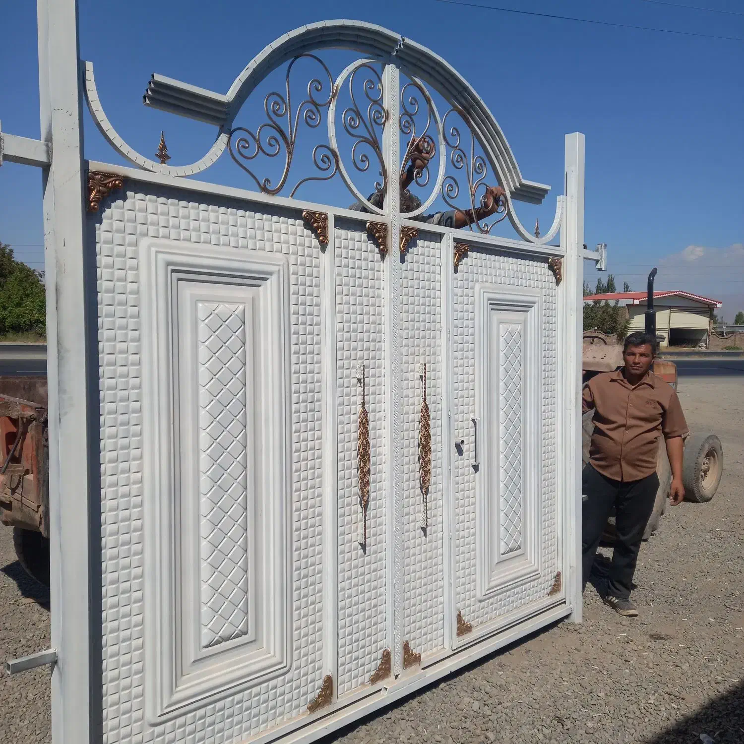 درب باغ ویلا و پنجره|مصالح و تجهیزات ساختمان|کشکسرای, |دیوار