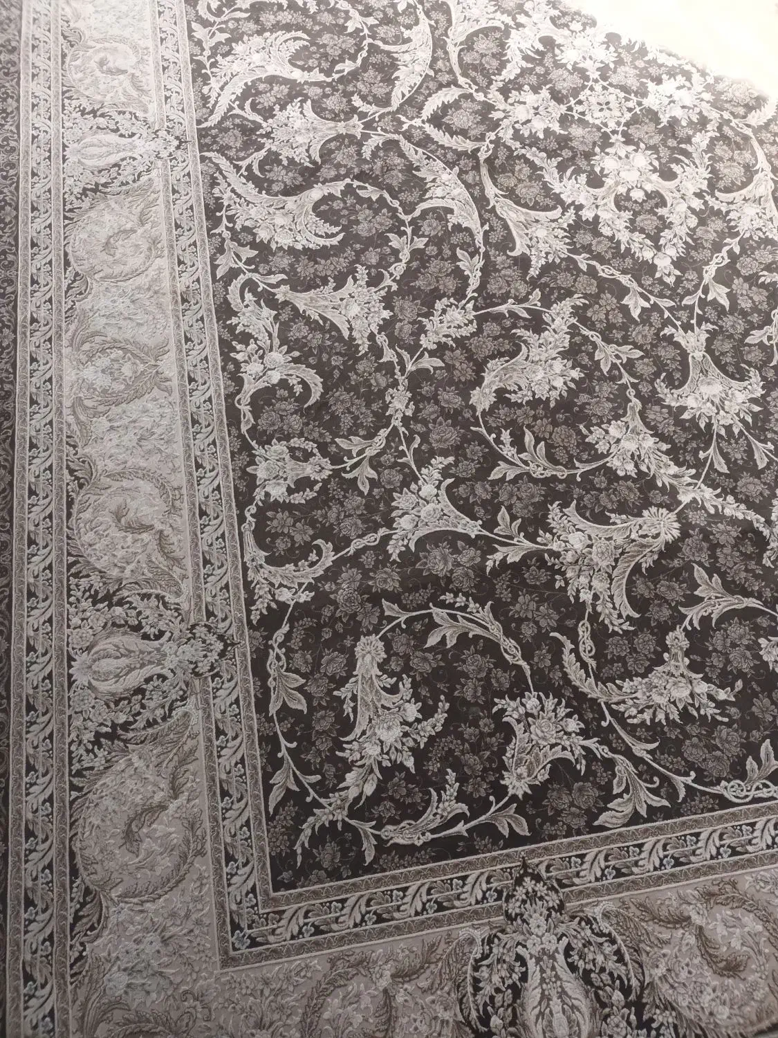 فرش ۹متری ۱۲۰۰ شانه|فرش|مسجد سلیمان, |دیوار