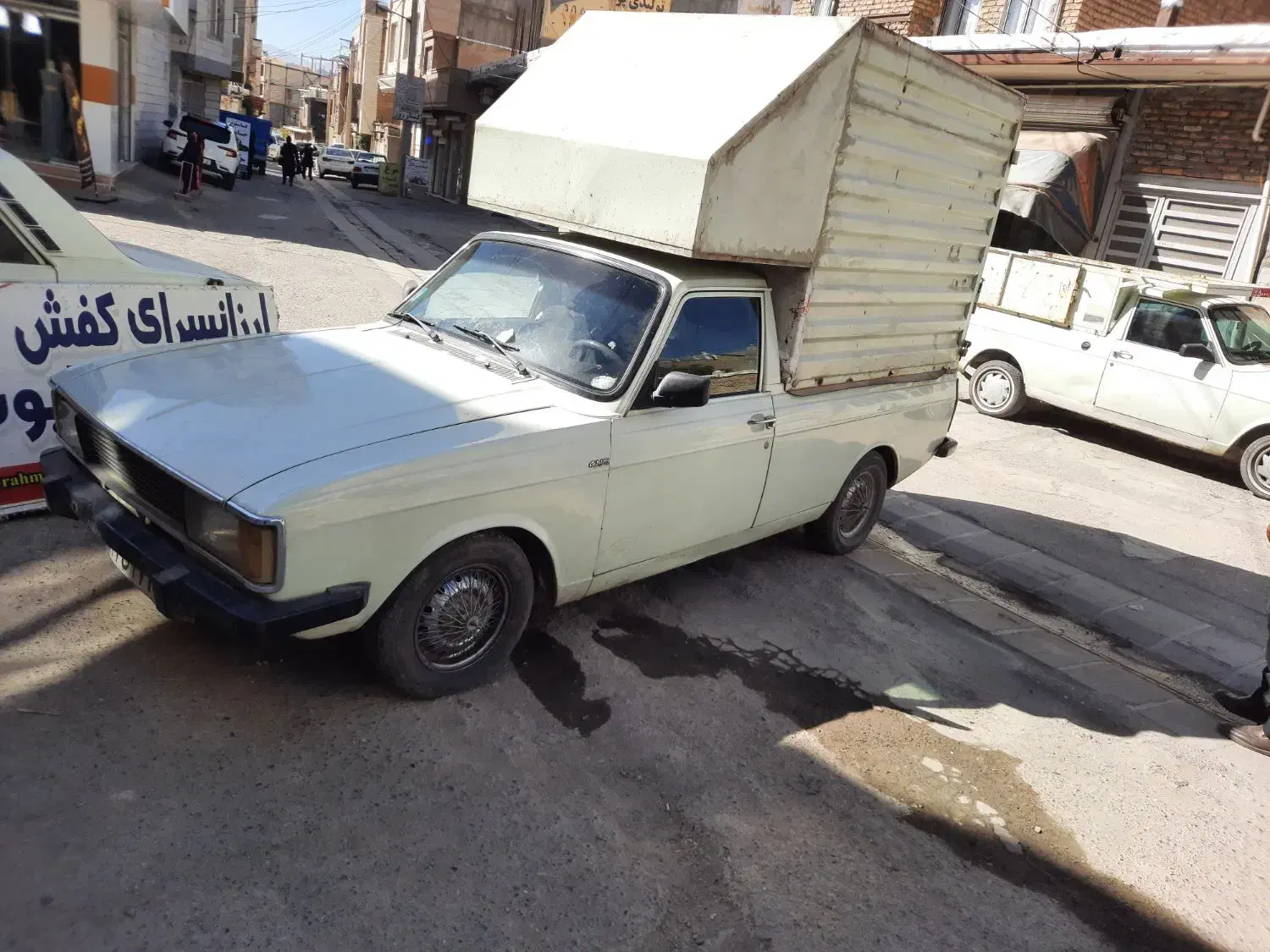 وانت پیکان بی رنگ معاوضه با نیسان|خودرو سواری و وانت|سنندج, |دیوار