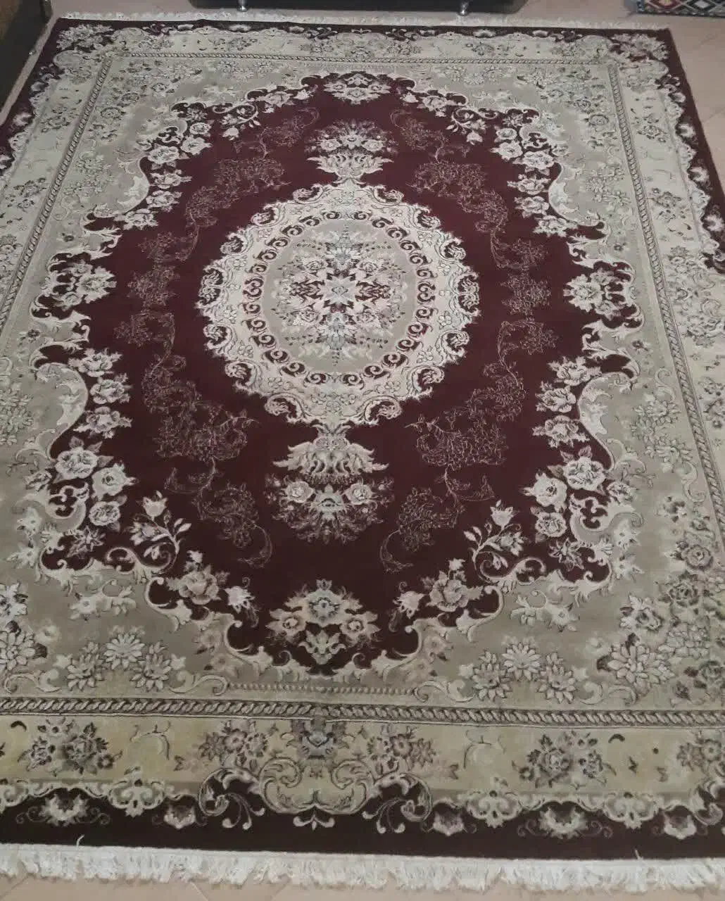 فرش ۱۲ متری سالم|فرش|سمنان, |دیوار