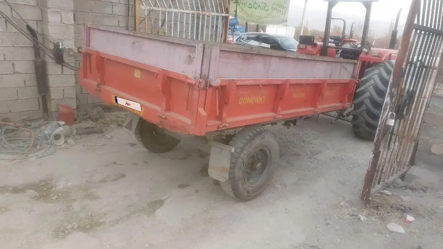 بارکش یا تریلی پشت تراکتور|خودرو سنگین|اشنویه, |دیوار