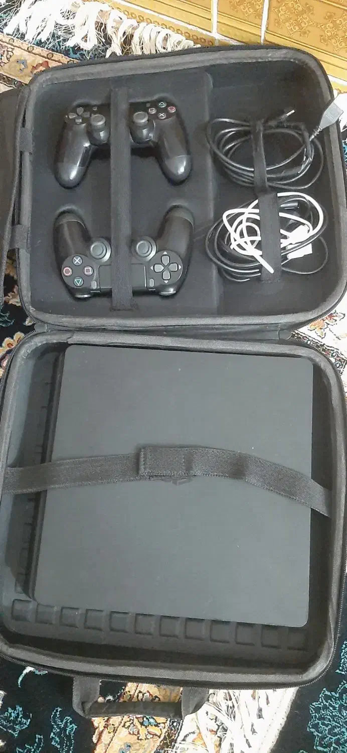 ps4slim دو دسته فول گیم|کنسول، بازی ویدئویی و آنلاین|بندرعباس, |دیوار