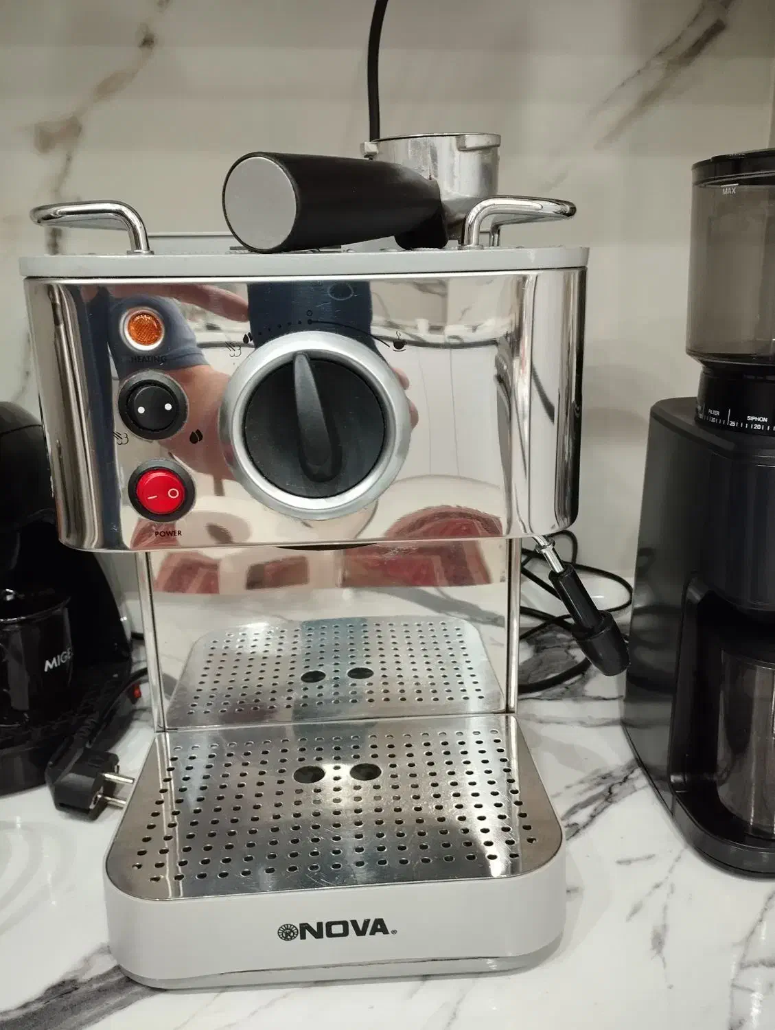 اسپرسوساز نوا۱۴۰|سماور، چایساز، قهوهساز|بروجن, |دیوار