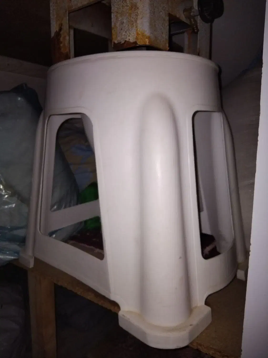 دستشویی فرنگی جنس پلی ارتان ضد حساسیت|لوازم سرویس بهداشتی|گلبهار, شهر جدید گلبهار|دیوار