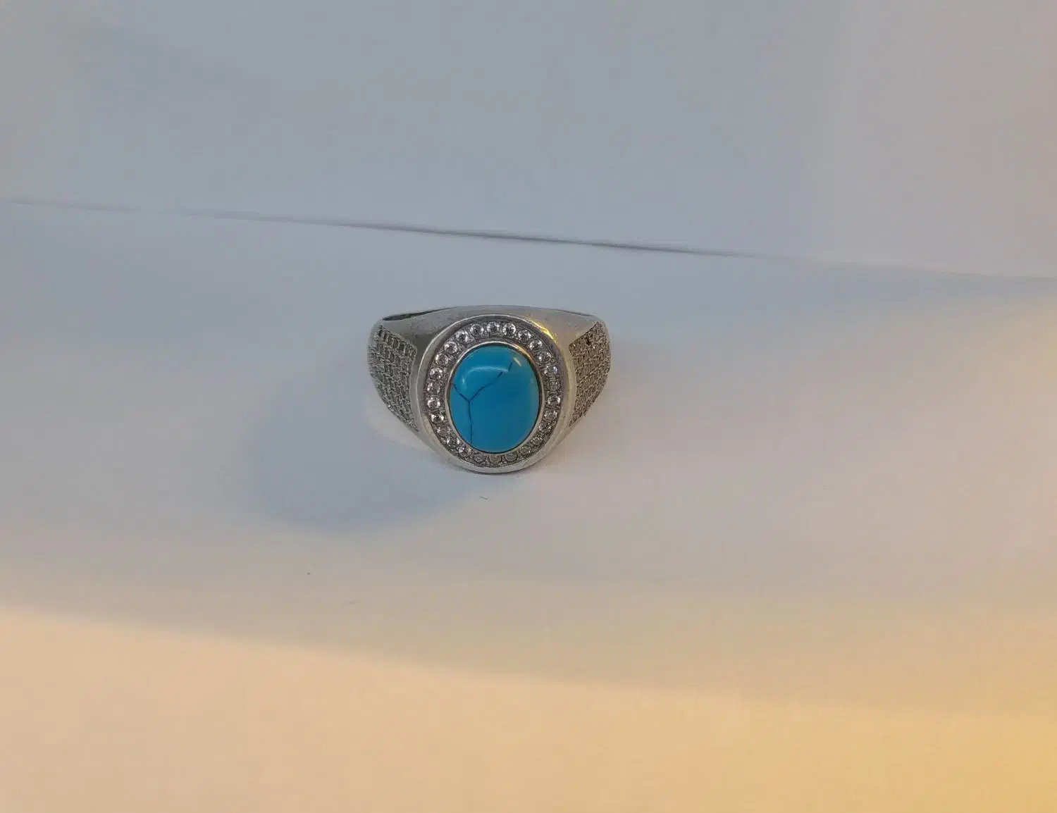 انگشتر فیروزه زیبا و خوش نما|جواهرات|قنوات, |دیوار