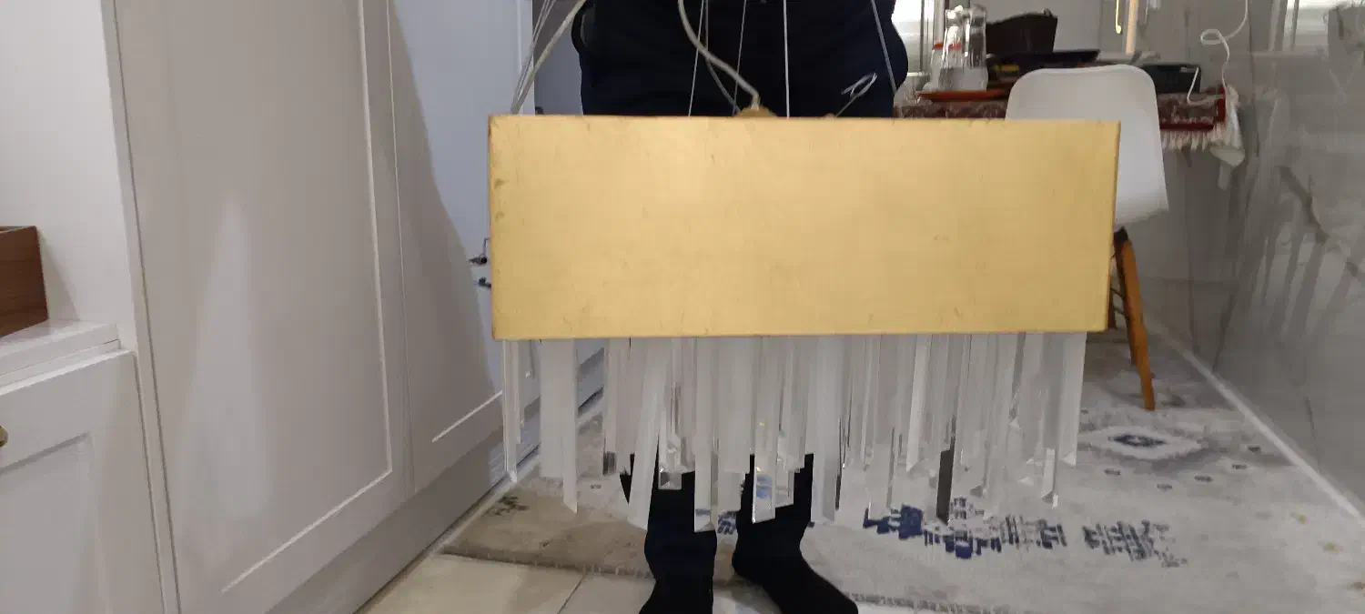 لوستر. نو نو. مربعی. ۵۰*۵۰|لوستر و چراغ آویز|اندیشه, اندیشه فاز ۳|دیوار