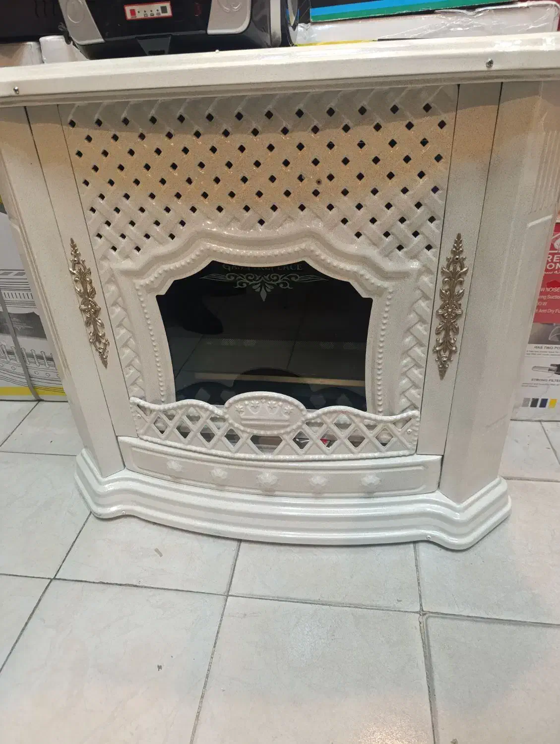 بخاری گازی شومینه با دو سایز بزرگ و کوچک|بخاری، هیتر، شومینه|سهند, |دیوار