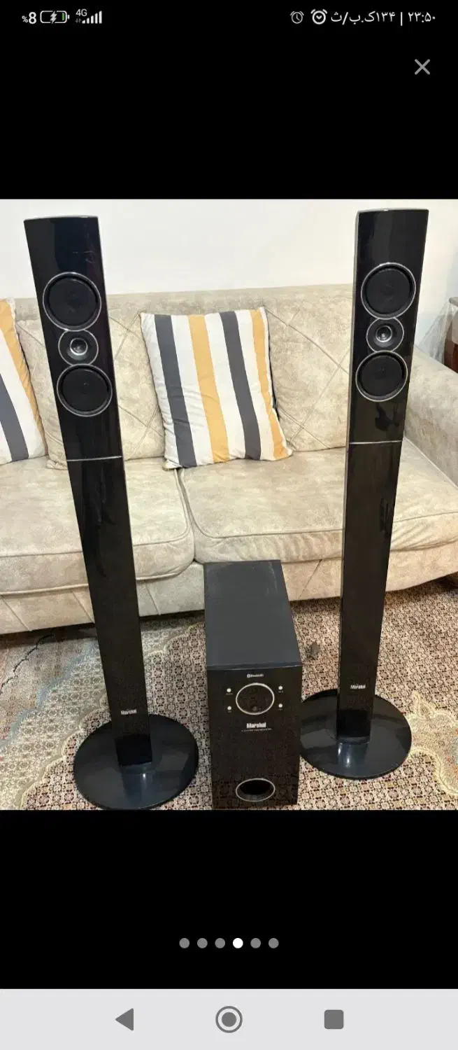 سینما خانگی مارشال|سیستم صوتی خانگی|دزفول, |دیوار