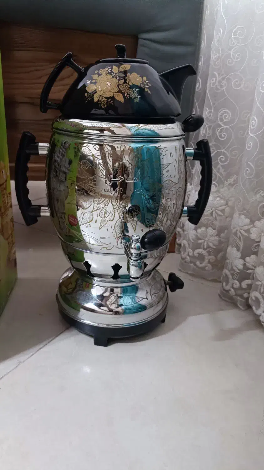 سماور گازی|سماور، چایساز، قهوهساز|قم, شهرک قدس|دیوار