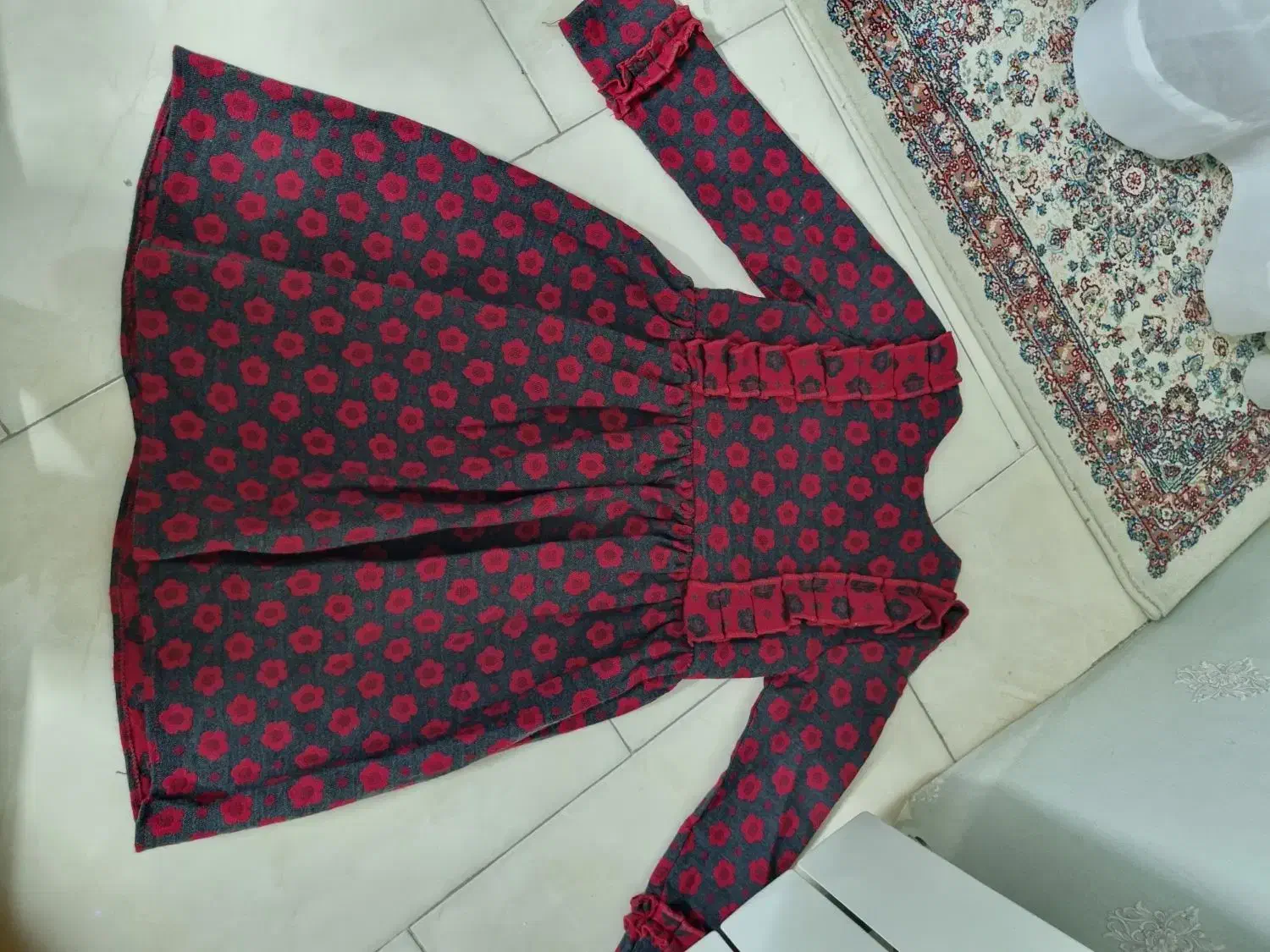 سه عدد لباس نو دخترانه مناسب سن ۷ تا۸ سال|کفش و لباس بچه|مشهد, هنرور|دیوار