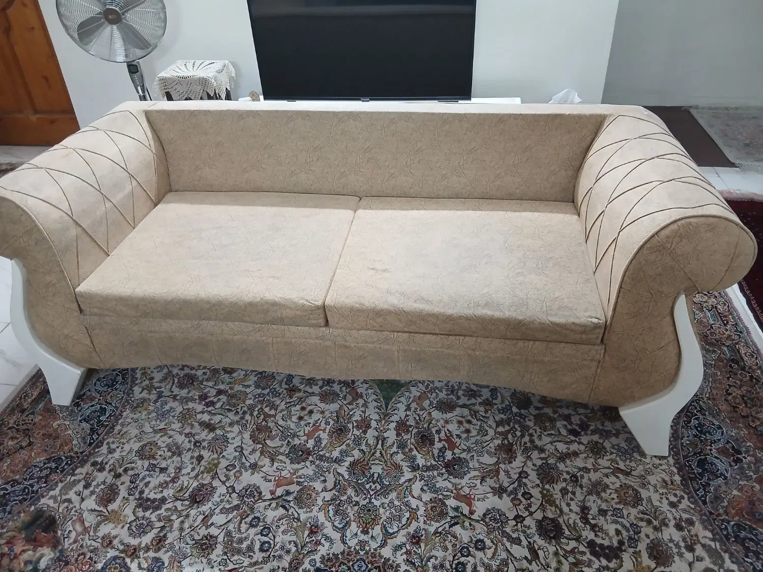 مبلمان ۷ نفره حراج واقعی|مبلمان خانگی و میز عسلی|تهران, نعمتآباد|دیوار
