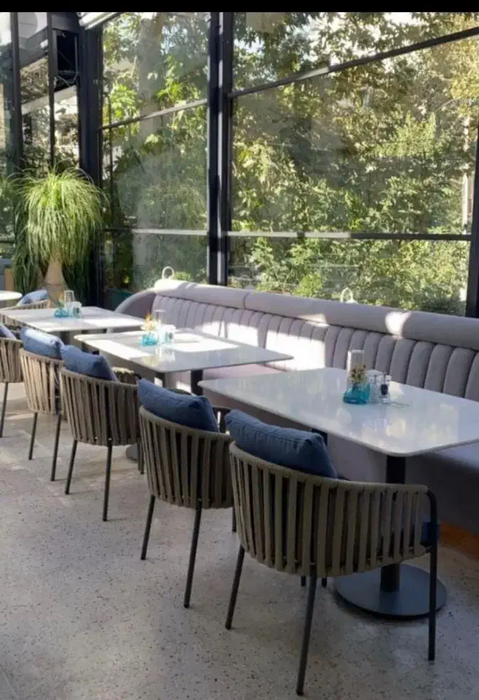 میز وصندلی کافی شاپ چوب وفلز وپلمیر|کافی‌شاپ و رستوران|اصفهان, بابوکان جنوبی|دیوار