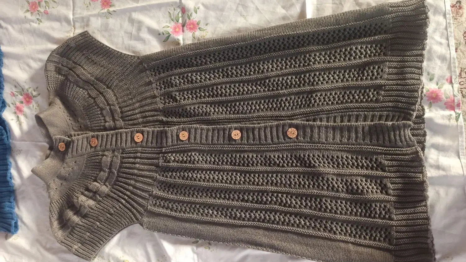 پالتو بافتنی بی آستین|لباس|زاهدان, |دیوار