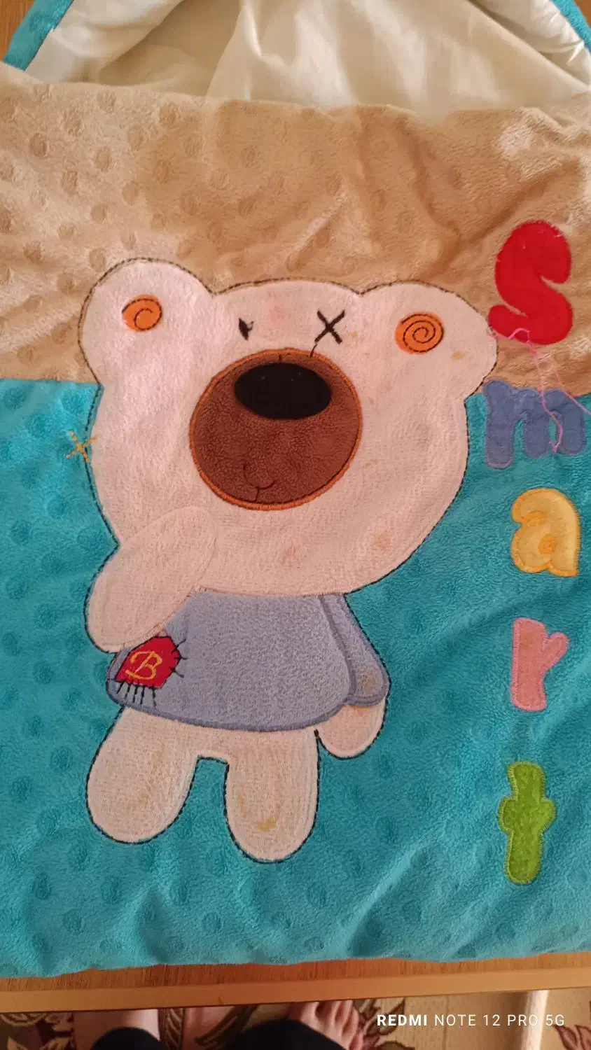 قنداق نوزاد رنگ آبی|رختخواب، بالش، پتو|اقبالیه, |دیوار