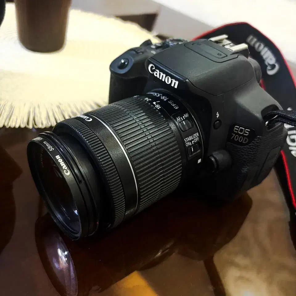 دوربین 700d با تمام لوازم|دوربین عکاسی و فیلمبرداری|محمدیه-قزوین, |دیوار