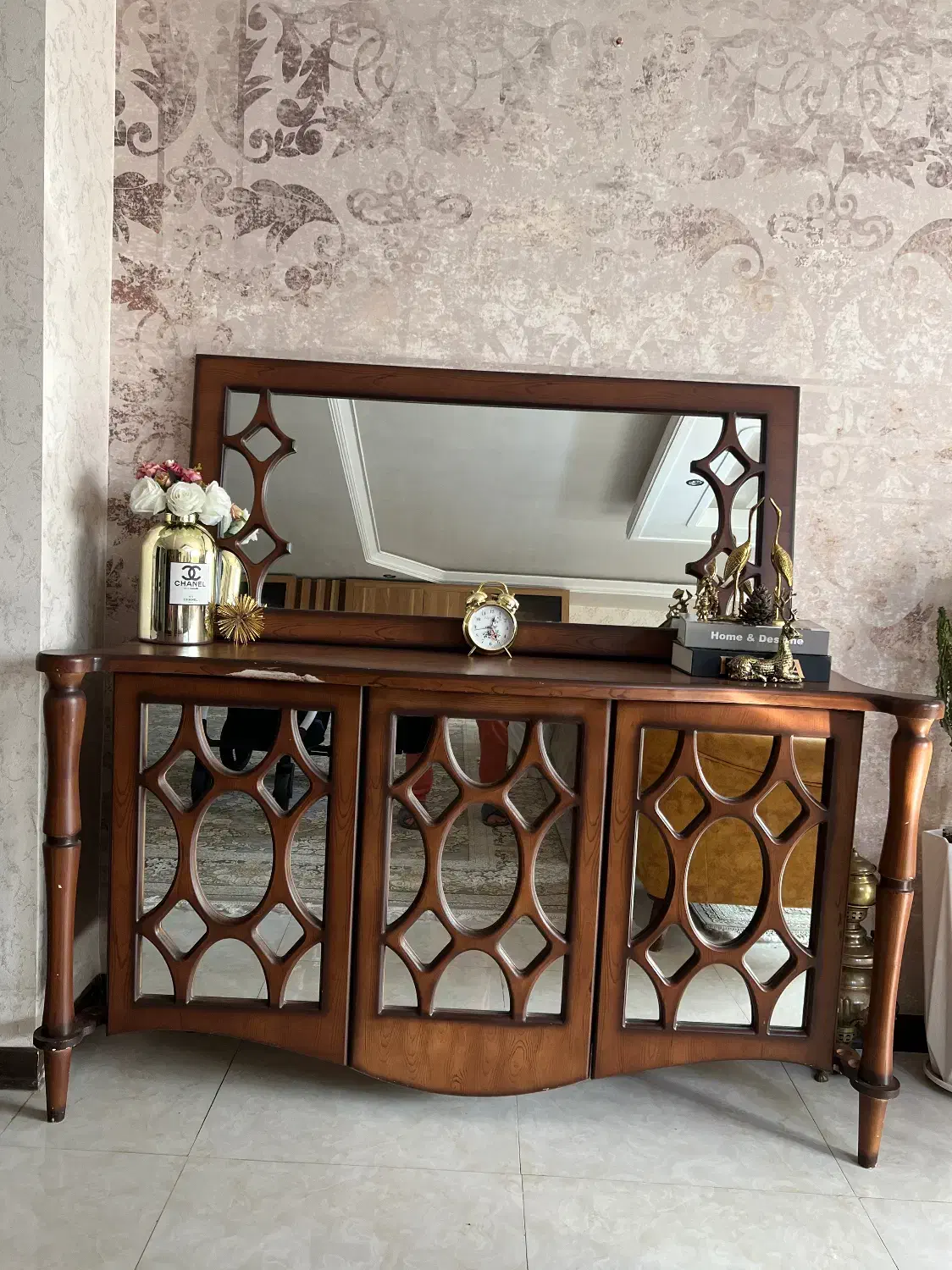 کنسول آینه|بوفه، ویترین، کنسول|ماهدشت, |دیوار