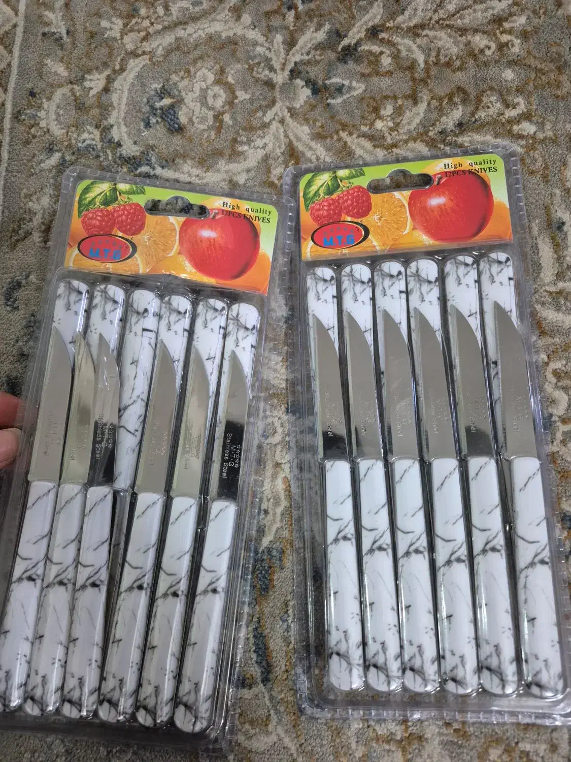 چاقو میوه خوری|ظروف سرو و پذیرایی|قم, چهار امامزاده|دیوار