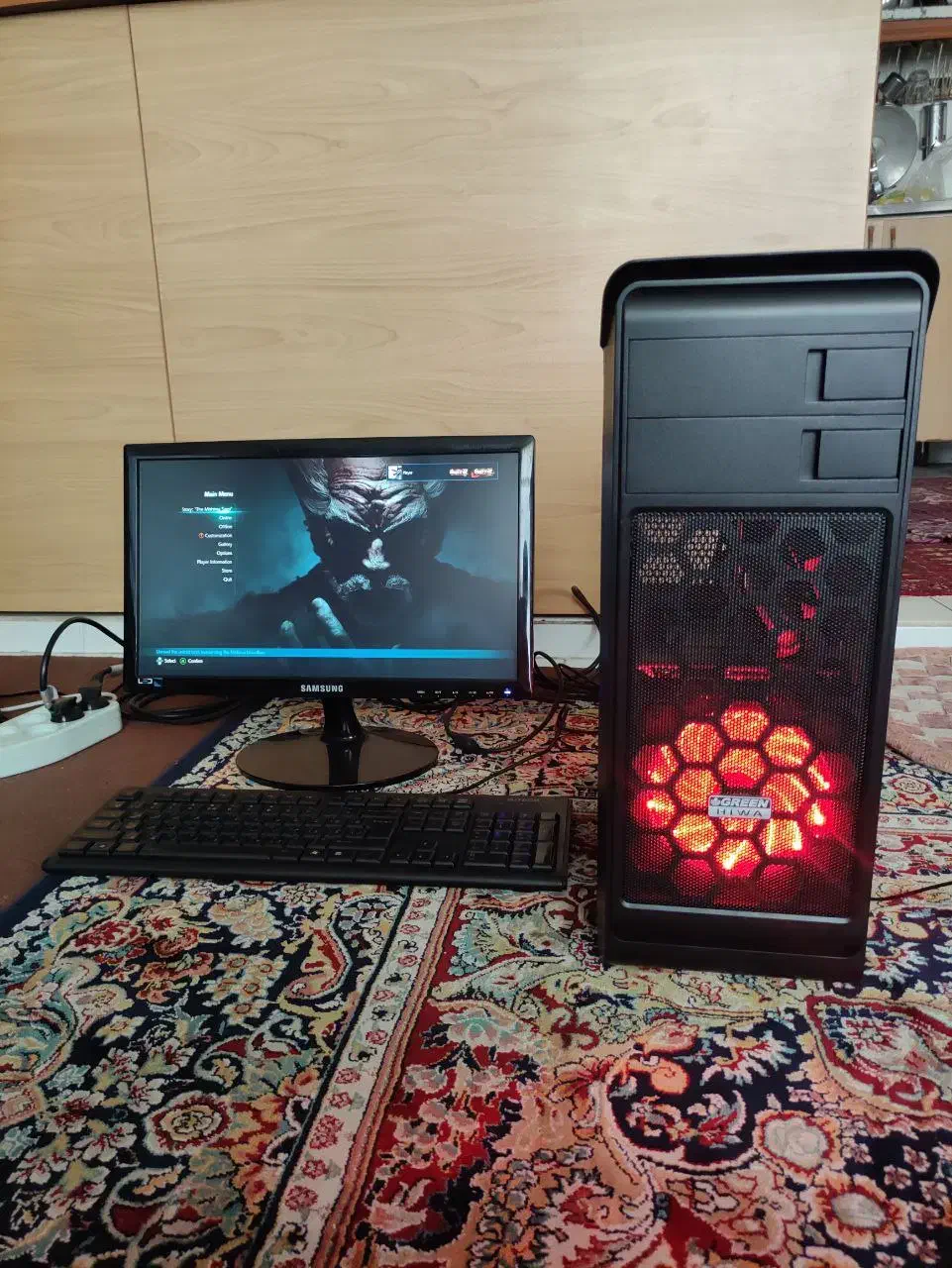 کیس فوتوشاپ گیمینگ 8 هسته ای CORE i7 با گرافیک 16|رایانه رومیزی|زنجان, |دیوار