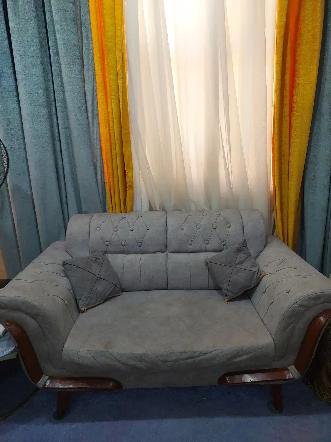 مبل چستر ۷ نفره|مبلمان خانگی و میز عسلی|خرمشهر, |دیوار